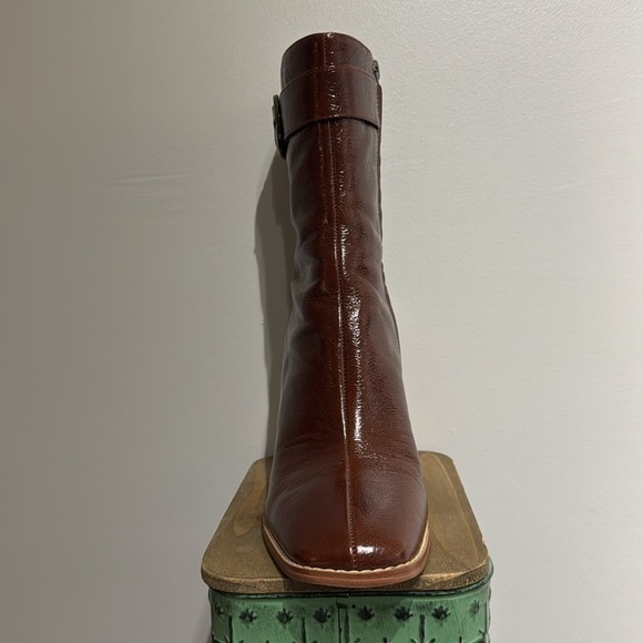 Nine West Brown Heeled Boots for Stylish Comfort - Picture 2 of 12